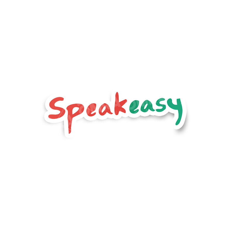 Esat Digifone Speakeasy Glossy Sticker