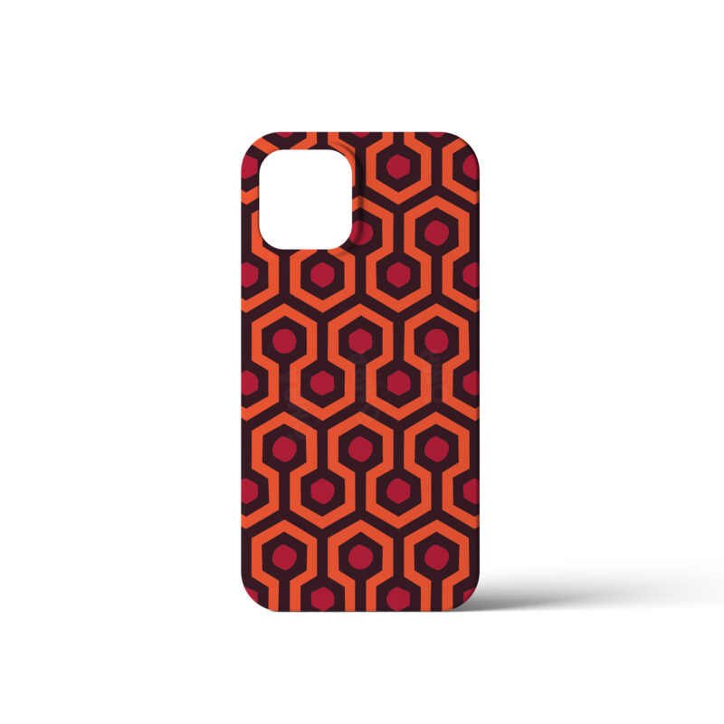 Overlook Hotel Carpet Hexagon Design Phone Case