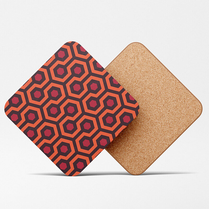 Overlook Hotel Hexagon Coaster