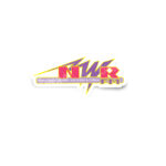 North West Radio 102.5FM - 105FM Classic Logo Glossy Sticker