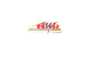 North West Radio 102.5FM - 105FM Classic Logo Glossy Sticker