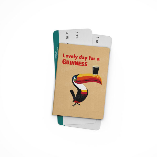 Lovely Day for A Guinness Toucan Passport Cover Holder