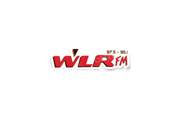 WLR FM 2000-2004 Classic Logo Glossy Sticker