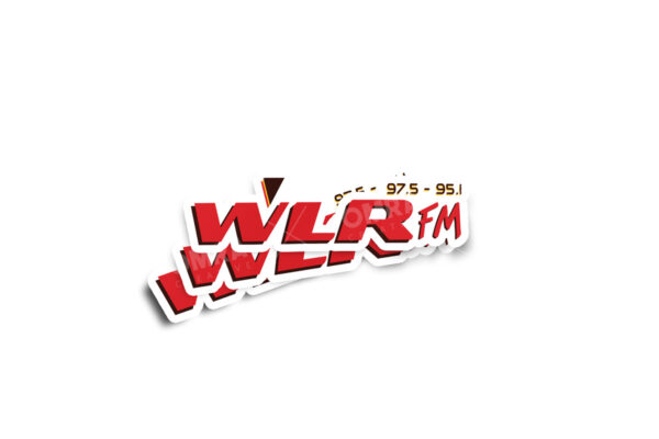WLR FM 2000-2004 Classic Logo Glossy Sticker - Image 2