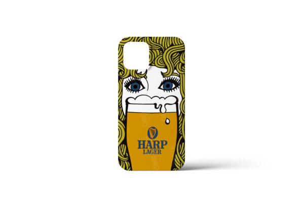 Harp Lager Retro Teatowel Design Phone Case