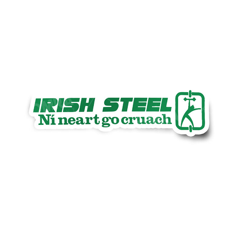 Irish Steel Glossy Stickers