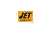 JET Petrol Vintage Glossy Sticker