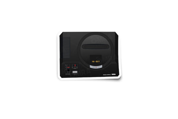 Megadrive Console Glossy Stickers