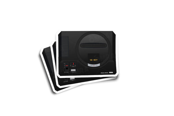 Megadrive Console Glossy Stickers - Image 2