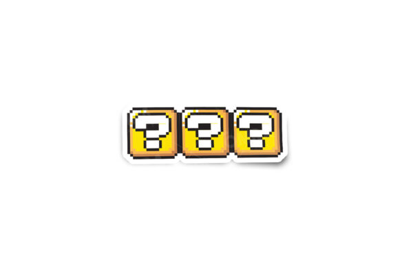 Retro Mario Sprite Pack Glossy Stickers - Image 5