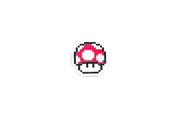 Retro Mario Sprite Pack Glossy Stickers - Image 4