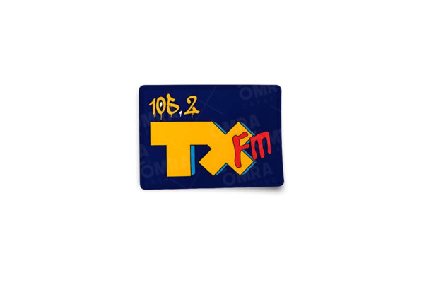 TXFM 105.2 Glossy Stickers