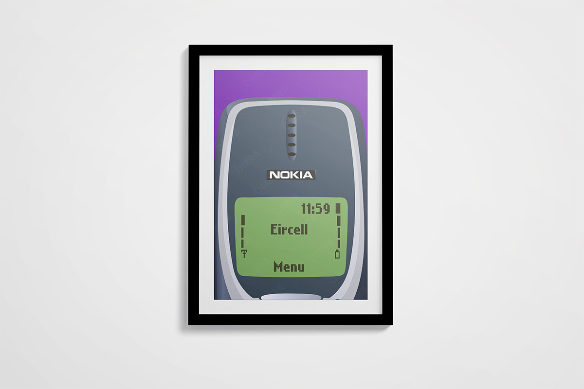 Nokia 3310 Eircell Art Print - Image 2