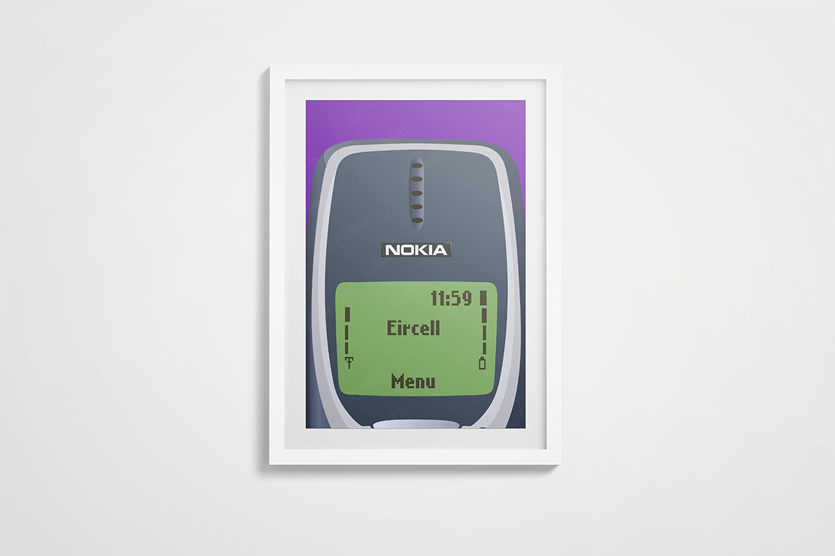 Nokia 3310 Eircell Art Print
