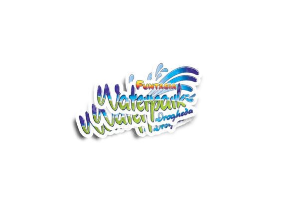 Funtasia Waterpark Drogheda Glossy Stickers - Image 2