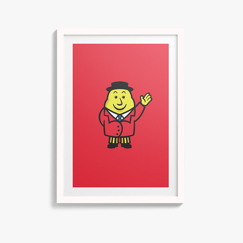 Mr Tayto Art Print