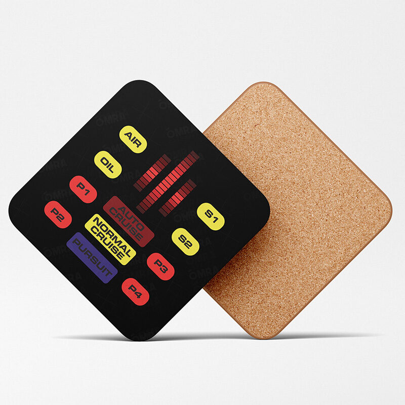 KITT Car Dashboard Coaster