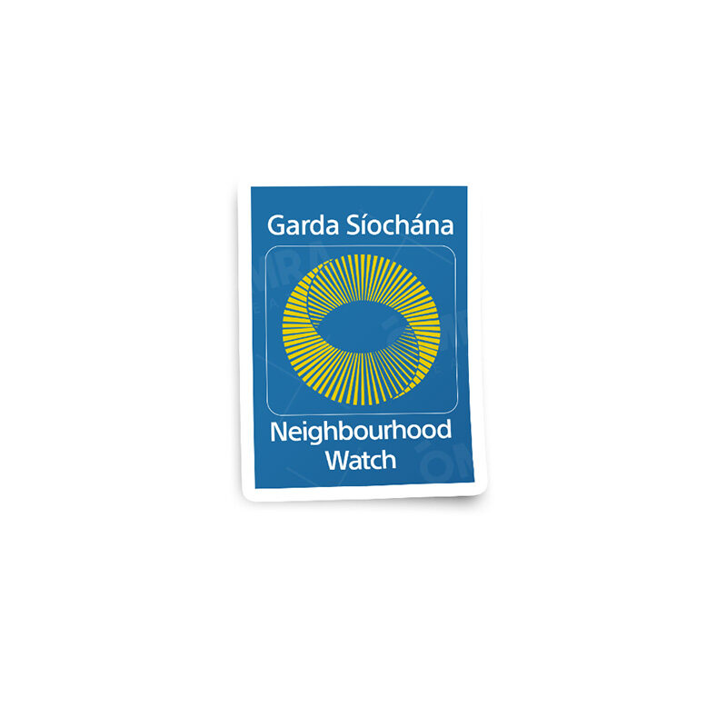 Neighbourhood Watch Glossy Stickers