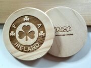 FAI Retro 1985-1990 Wooden Engraved Coaster