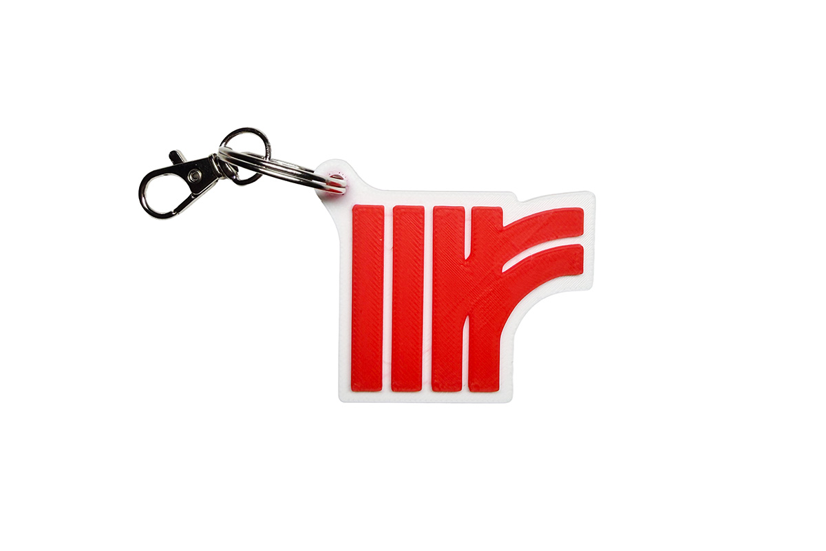 old-irish-rail-3d-keyring Irish Rail Retro Keyring - Image 1