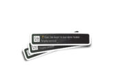 Playstation Trophy Earned Personalised Glossy Stickers