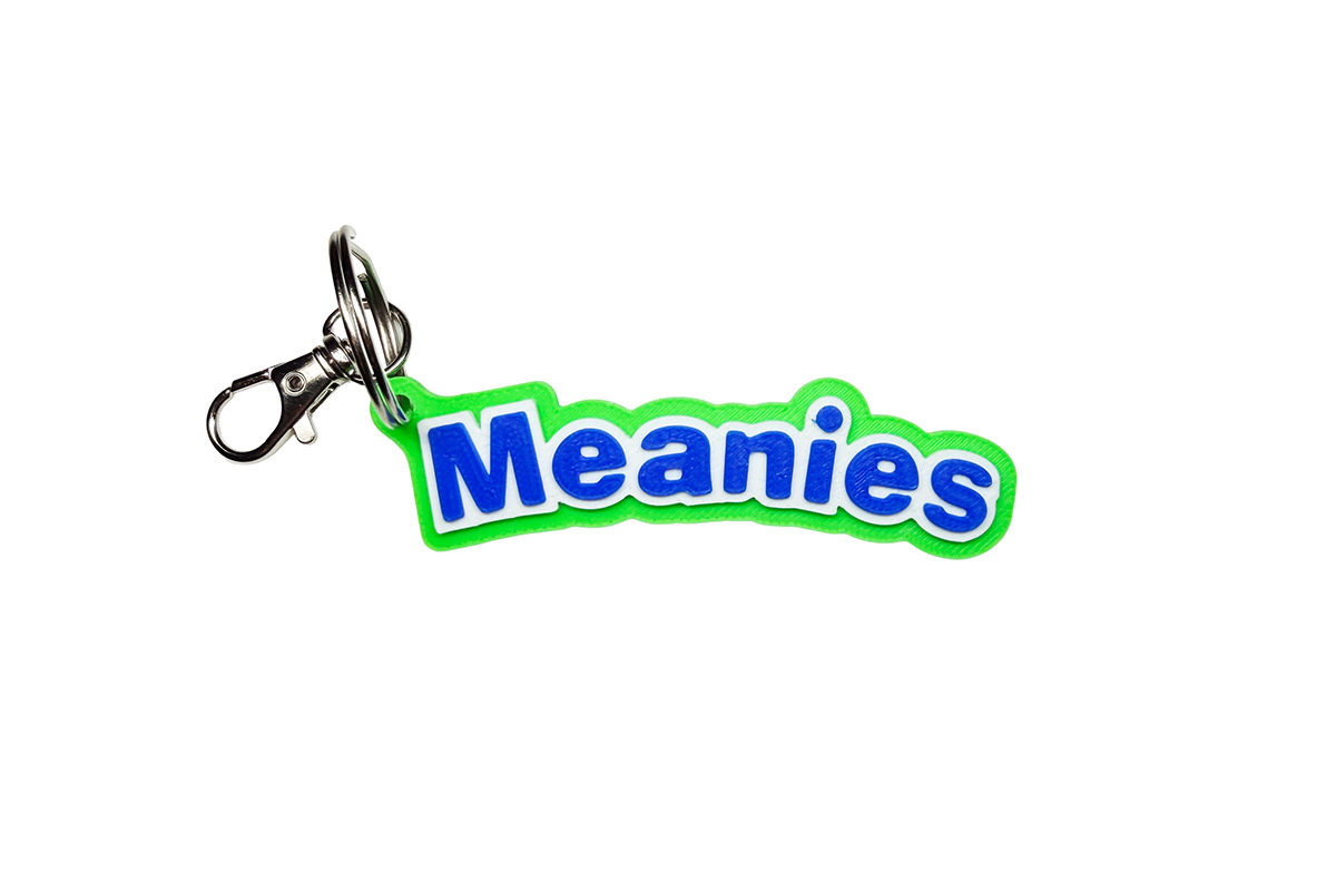 meanies-keyring-3d Meanies Keyring - Image 1