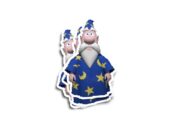 Windows XP Merlin Glossy Stickers - Image 2