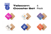 Telecom Coaster Pack (Set of 6)