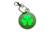 Aer Lingus Shamrock Retro 3D Keyring