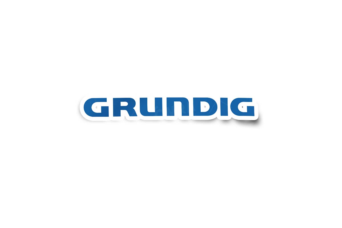 grundig-sticker-1pk GRUNDIG Glossy Stickers - Image 1