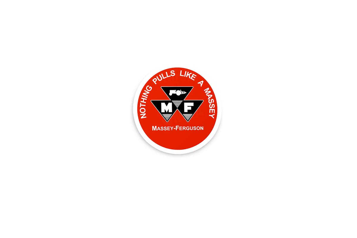 nothingpullslikemassey-stickers-1pk Nothing Pulls Like A Massey Glossy Stickers - Image 1