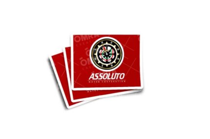 Assoluto Motor Corporation Glossy Stickers