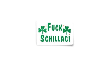 Fuck Schillaci Glossy Stickers