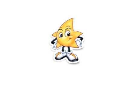 Ristar Glossy Stickers